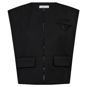 Haute L'amitie Premiere Box Waistcoat, Sort